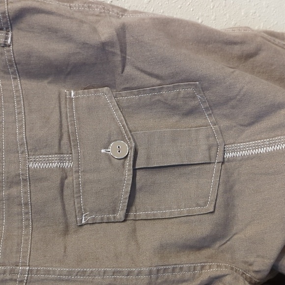 Lane Bryant NWT Linen Cotton Blend Capri Pants Size 20 - Picture 12 of 14